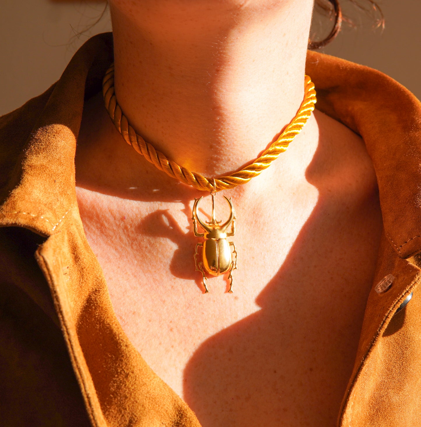 Collier cordon KHEPRI